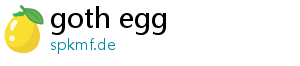 goth egg