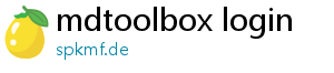 mdtoolbox login