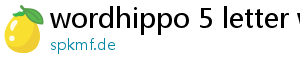 wordhippo 5 letter words